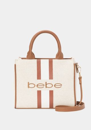 Bebe x Ciara Paisley Mini Canvas Satchel