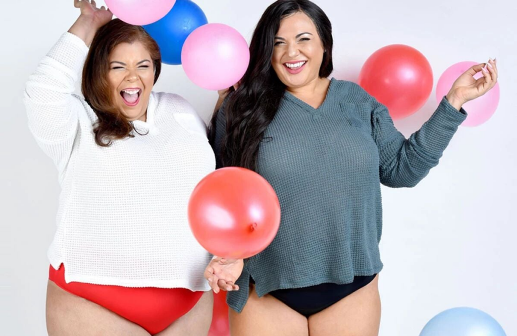 Ruby Love Plus size period underwear