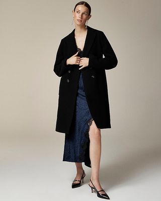 Daphne Topcoat in Boiled Wool