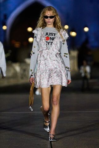 Coperni spring summer 2025 runway graphic tee