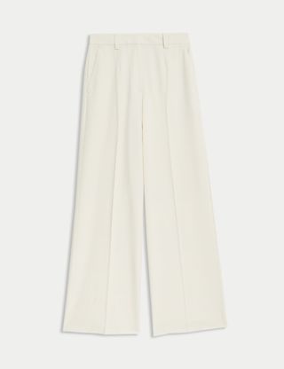 Woven Wide Leg Trousers