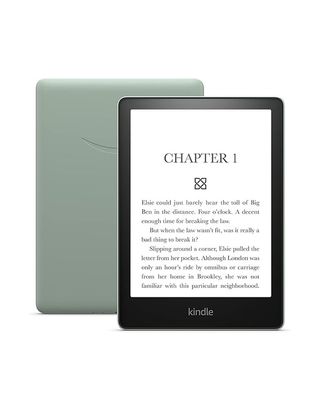 Amazon Kindle Paperwhite (16 Gb) – Now With a Larger Display, Adjustable Warm Light, Increased Battery Life, and Faster Page Turns – Agave Green