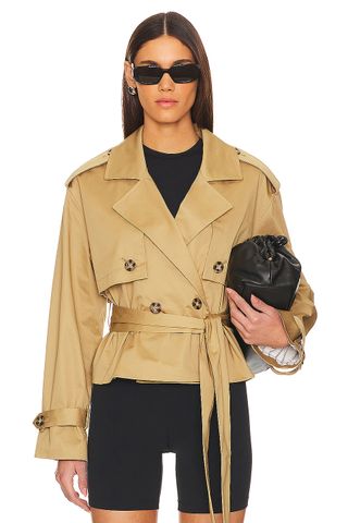 The Cropped Charles Trench Coat