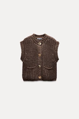 Chunky Knit Vest