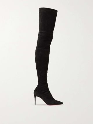 Kate Botta 85 Suede Over-The-Knee Boots