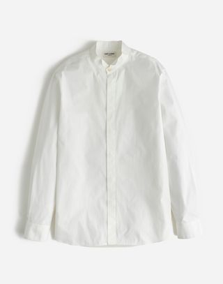 Madewell x Reluxe Fashion, Saint Laurent 2018 Wingtip Collar Preowned Cotton Shirt