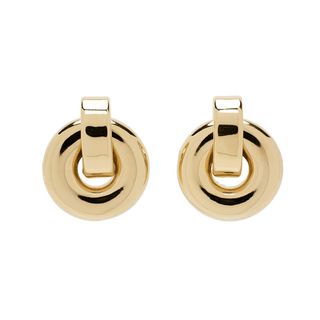 Laura Lombardi, Gold Piega Earrings