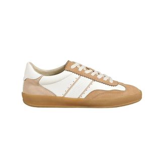 Miracle Miles, Dixie Rubber Sole Lace-Up Stripe Suede Sneakers