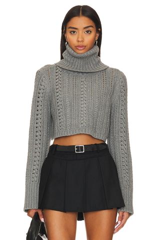 Camila Coelho Daria Cable Sweater