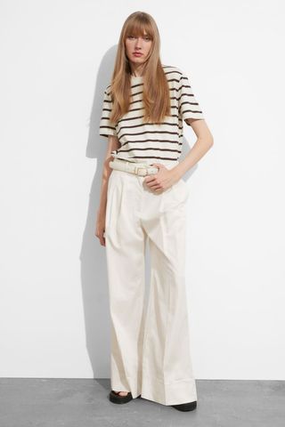 Wide Tailored Trousers