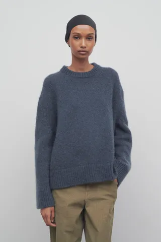 Hamis Sweater in Cashmere and Mohair