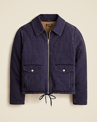 Quilted Rugged Canvas Jacket