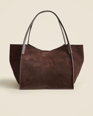 Large Berkeley Tote in Suede