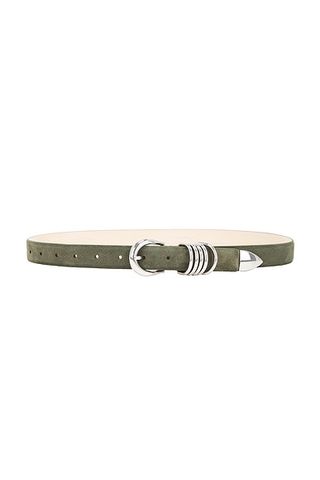 Hollyhock Suede Belt