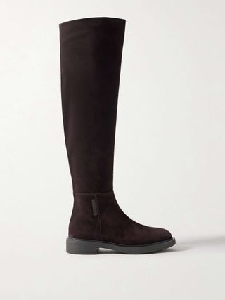 Lexington Suede Over-The-Knee Boots