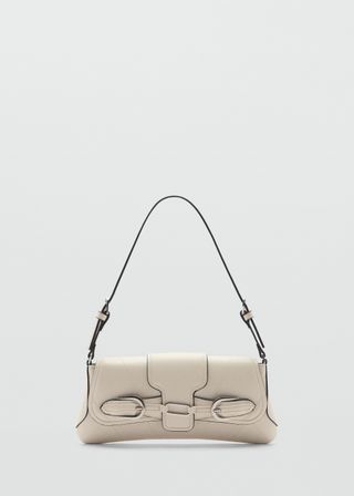 Shoulder Bag With Buckles Detail