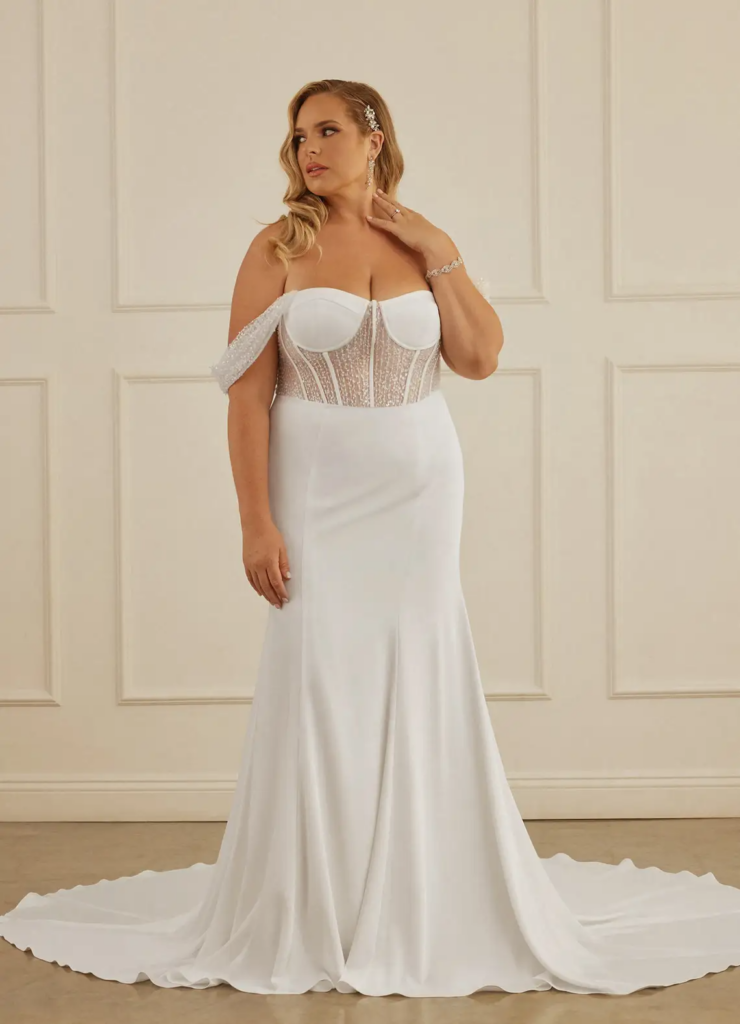 Christian Siriano Bridal for Azazie Collab is one of Plus Size Bridal Dreams