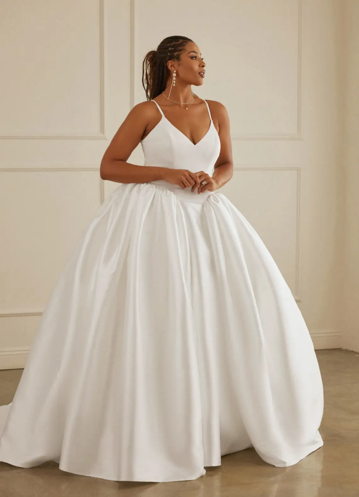 Christian Siriano Bridal for Azazie Collab is one of Plus Size Bridal Dreams