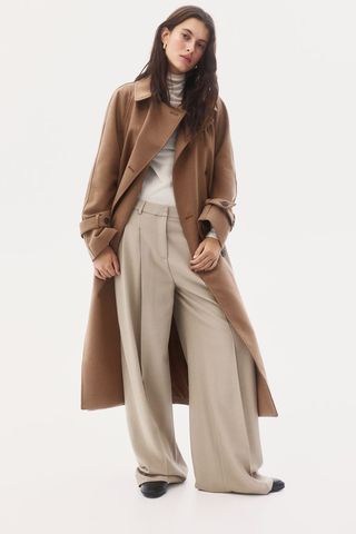 Twill Trench Coat