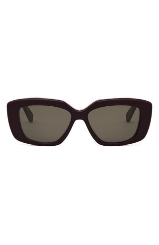 Triomphe 55mm Geometric Sunglasses