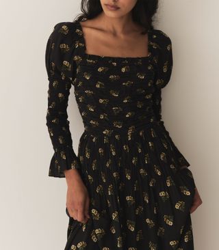 Wilmina Dress -- Buttercup Bouquet