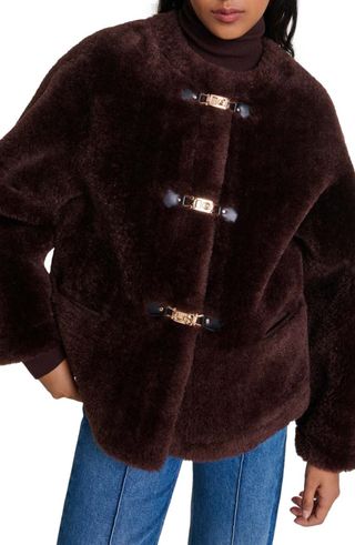 Short Faux Fur Coat