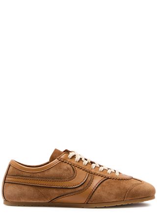 Panelled Suede Sneakers