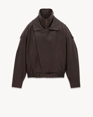 Saint Laurent, Bomber Jacket in Lambskin