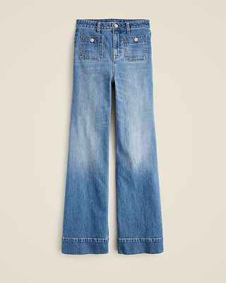 High-Rise Sailor Denim Trouser in 1996 Semi-Stretch