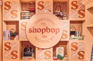 Shopbop pop-up shop.