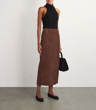 Le 17 Septembre, Suede Pencil Skirt