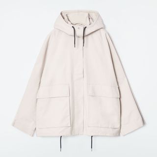 Hooded Cotton Utility Jacket