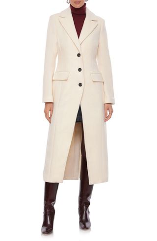 Cutaway Tailored Maxi Coat