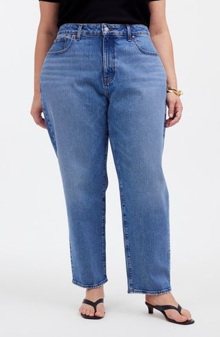 The Curvy '90s Straight Crop Jeans