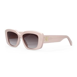 Celine Triomphe 55mm Rectangular Sunglasses