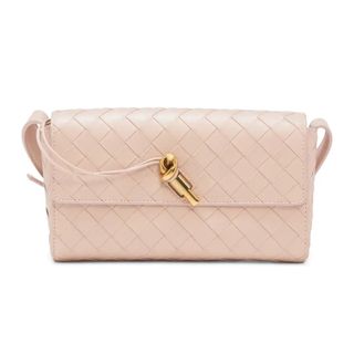 Bottega Veneta Mini Intrecciato Leather Crossbody Bag