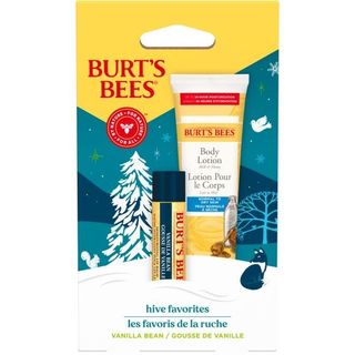 Burt's Bees, Hive Favorites Lip Balm and Body Lotion Gift Set in Vanilla