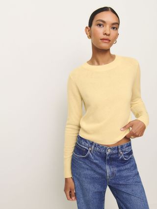 Dana Cashmere Crew Sweater