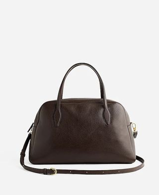 Madewell, Top Handle Crossbody Bag in Soft Grain Leather