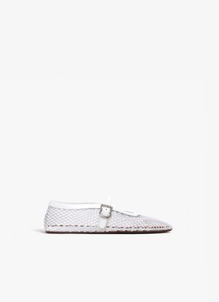 Alaïa, Fishnet Ballet Flats