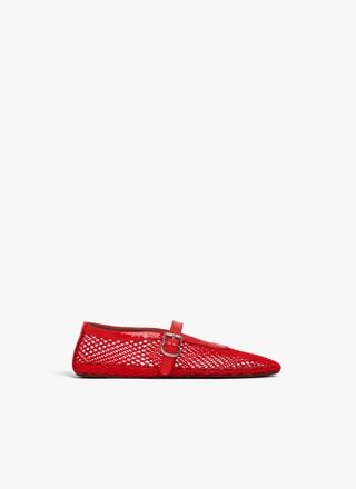 Alaïa, Fishnet Ballet Flats