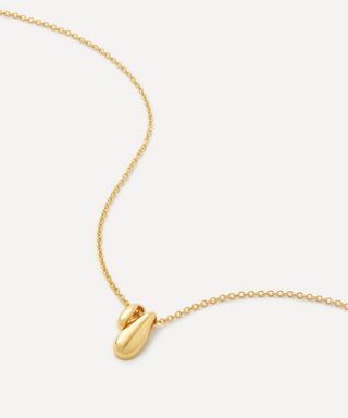 18ct Gold-Plated Sugar Pendant Necklace