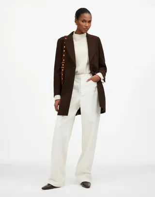 Madewell, Blazer Coat in Insuluxe Fabric