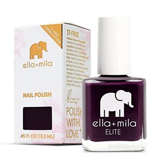 Ella+mila Professional Nail Polish - Quick Dry Nail Polish - Long-Lasting & Chip-Resistant Nail Polish (elite Collection - Little Plum Dress - 0.45 Fl Oz Each)