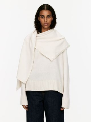 Wool Scarf Jumper