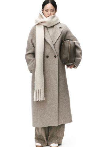 Wool-Blend Coat