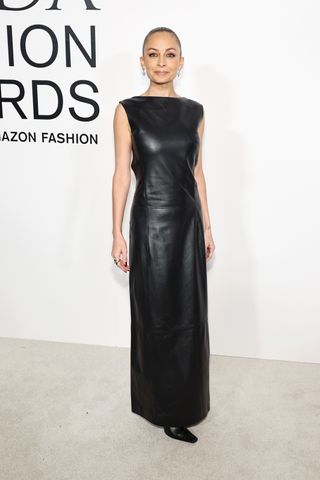 Nicole Richie arrives on the 2024 CFDA Awards red carpet