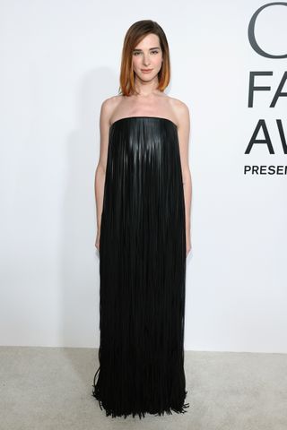 Hari Nef attends the 2024 CFDA Awards red carpet