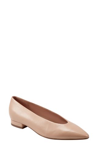 Gunner Pointed Toe Flat