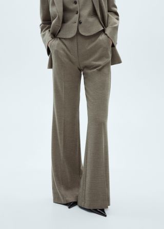 Flared Suit Trousers - Women | Mango United Kingdom